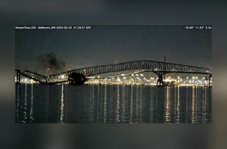 effondrement pont Francis Scott Key Bridge de Baltimore