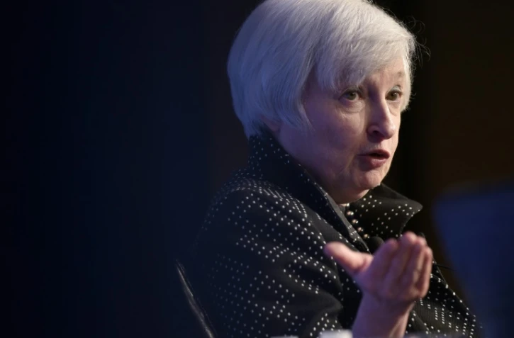 La présidente de la Fed Janet Yellen à Washington le 2 décembre 2015