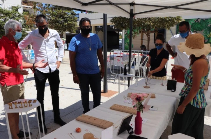 Premier micro-marché éphémère à Saint-Gillles-les-Bains