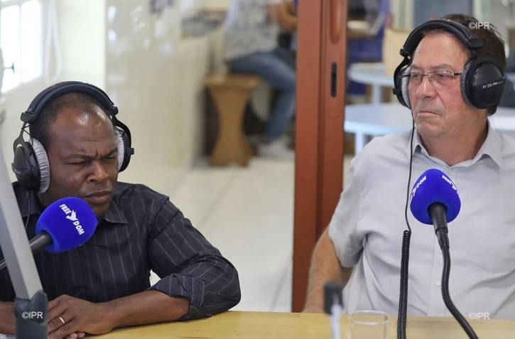 Cyrille Hamilcaro et Claude Hoarau