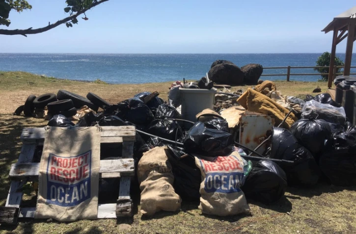 Nettoyage du Project Rescue Ocean Réunion