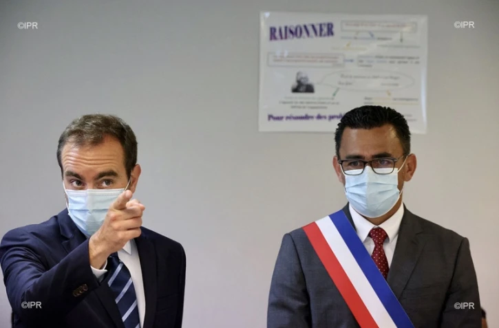 Sébastien Lecornu au Port 17 août 2020