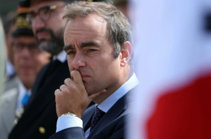 Le nouveau Premier ministre Sebastien Lecornu à Suresnes, dans les Hauts-de-Seine, le 4 septembre 2025 ( AFP / Thomas SAMSON )