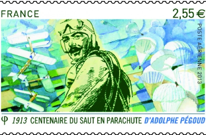 TIMBRE ADOLPHE PEGOUD