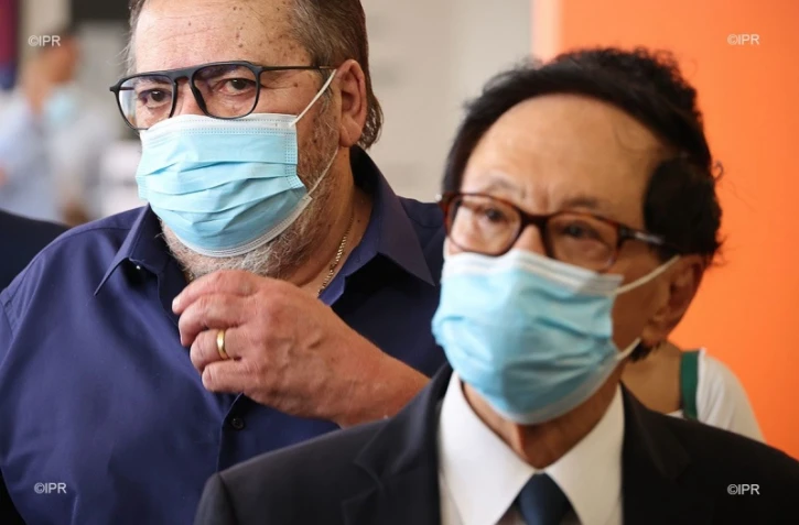 Michel Fontaine et André Thien Ah Koon 