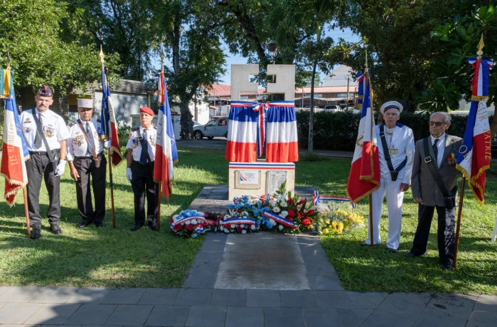 Saint-Paul : hommage au Général de Gaulle 