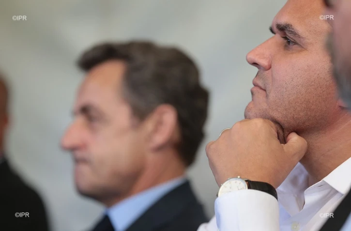 Didier Robert et Nicolas Sarkozy 
