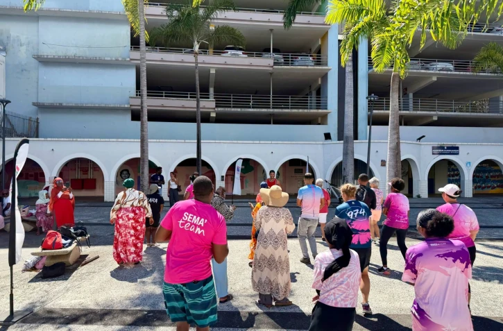 Saint-Denis : dans les quartier, la danse pour créer du lien et parler du cancer du sein