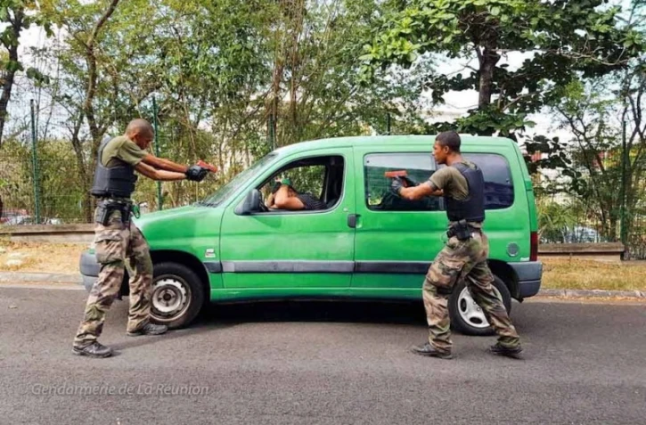 Les élèves gendarmes adjoints volontaires péi suivaient leur dernière semaine de formation.
