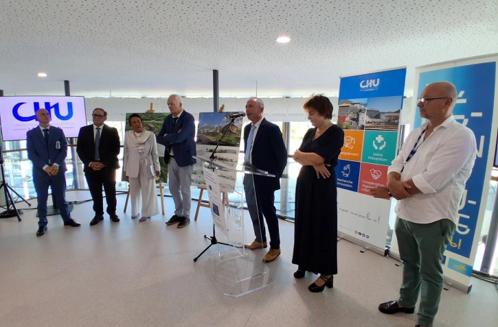 Civis : la première pierre du futur Centre intégratif de simulation en santé de l’océan Indien