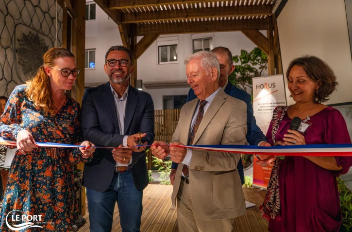 Le Port: Olivier Hoarau a inauguré le service d'hospitalisation complète du centre de rééducation sensorielle Horus