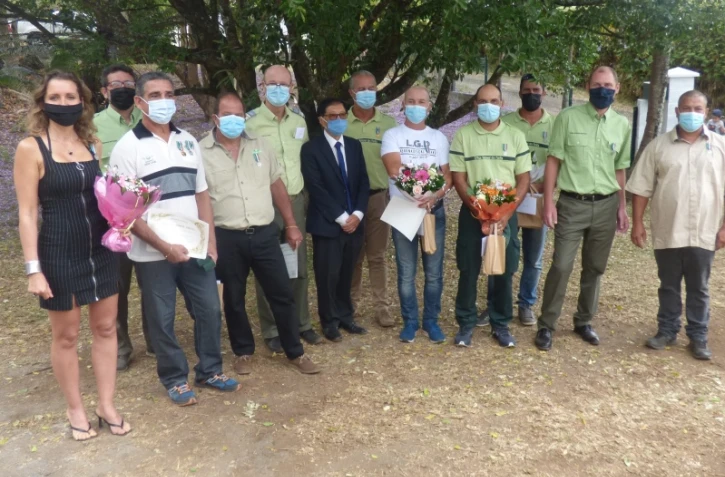 Office national des forêts : neuf agents reçoivent la médaille d'honneur agricole 