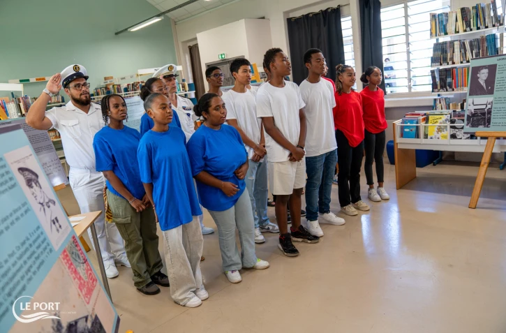 Le Port : une exposition sur la libération de La Réunion par Le Léopard