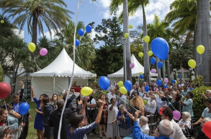 Saint-Denis : le département inaugure un nouvel EHPAD