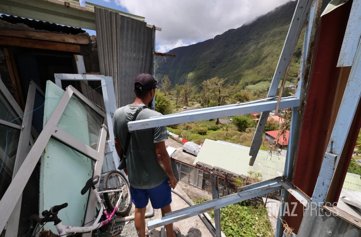 dégats cyclone Garance à Hell Bourg Salazie 