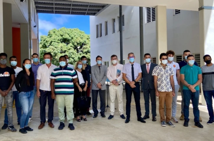 Lycée Lislet Geoffroy inauguration