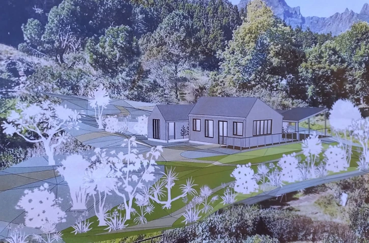 bureau d'information touristique à Mafate