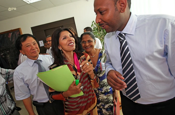 Nassimah Dindar et Thierry Robert