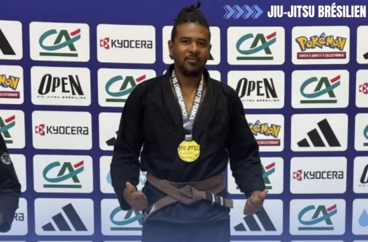 Jiu-Jitsu brésilien : le Réunionnais Samuel Ablancourt couronné Champion de France