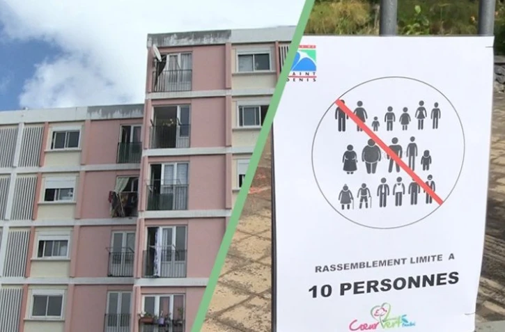 Saint-Denis : les immeubles de la cité Bouvet font peau neuve