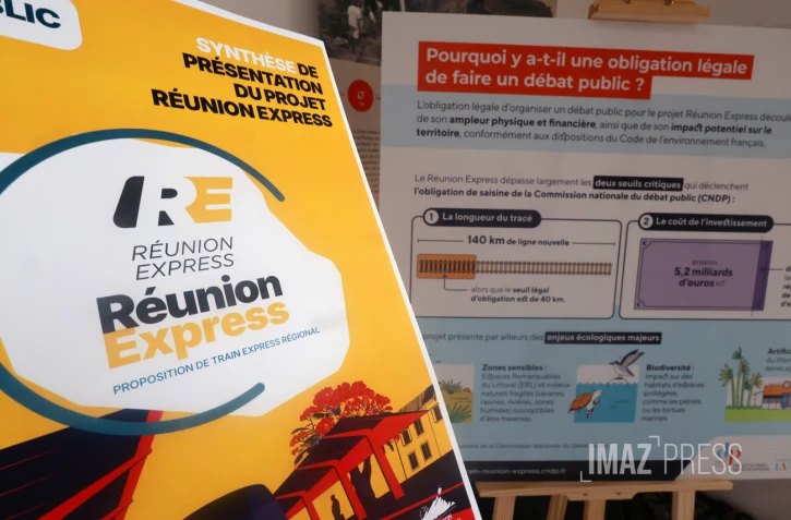 debat public pour le train express regional 