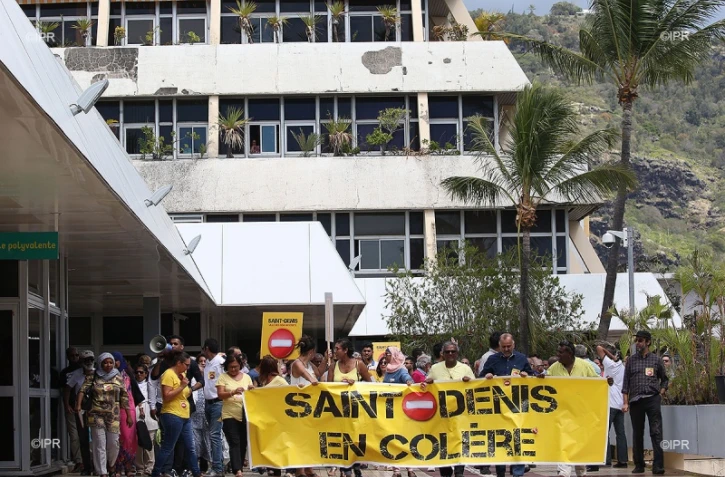 Commerçants Saint-Denis manif 11 septembre 2017