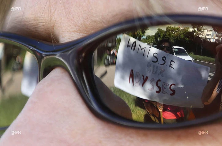 Manifestation des infirmières scolaire