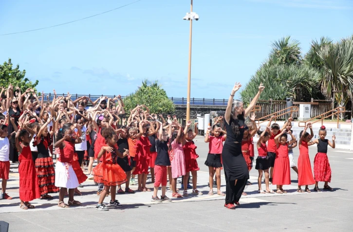 flamenco pour les enfants saint-pierrois 