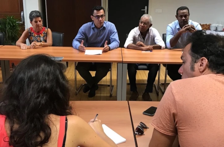 Le maire Olivier Hoarau présente ses chantiers prioritaires