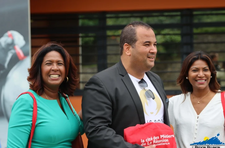 Formation : la Région Réunion en visite à la Cité des métiers