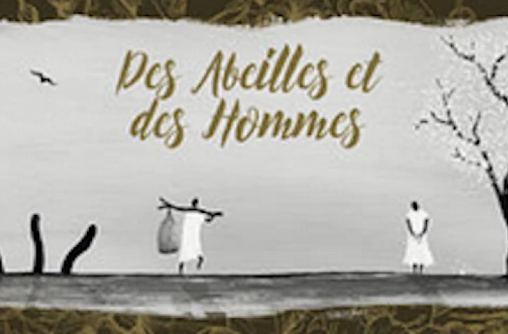 capture d\'écran - couverture \"des abeilles et des hommes\" de fred Theys
