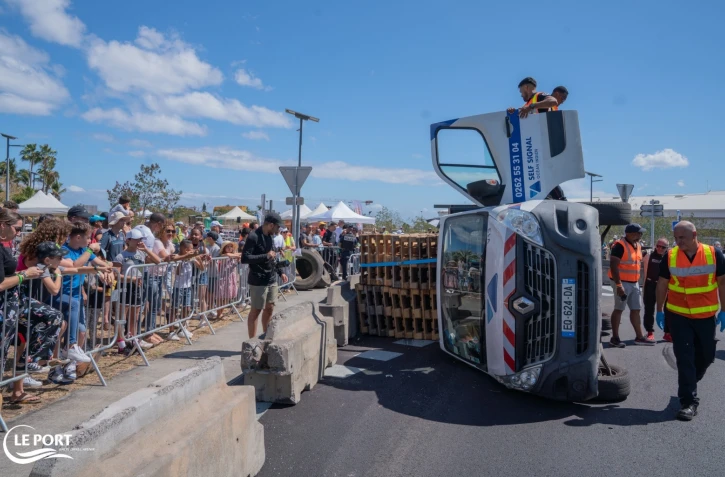 Le Port : opération TournOsol pour sensibiliser aux dangers de la route