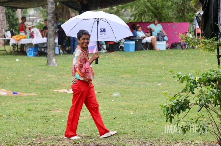 Ericka Bareigts en campagne