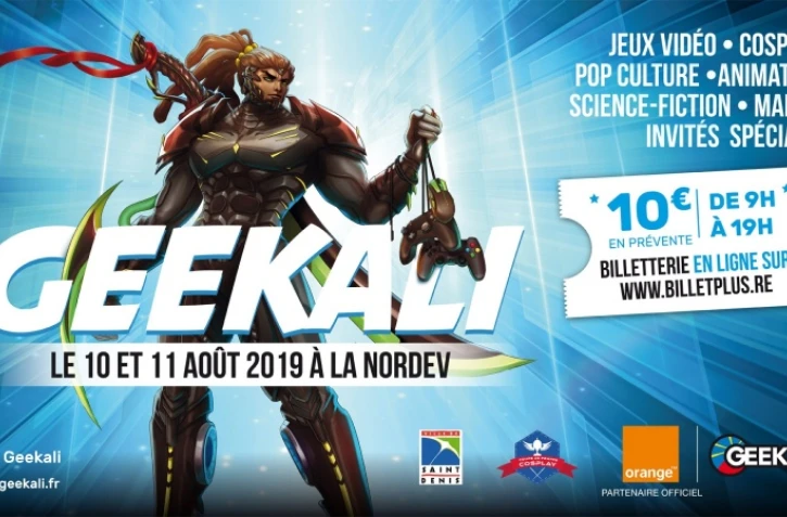 Geekali 2019, culture geek, cosplay, salon, culture japonaise, Nordev