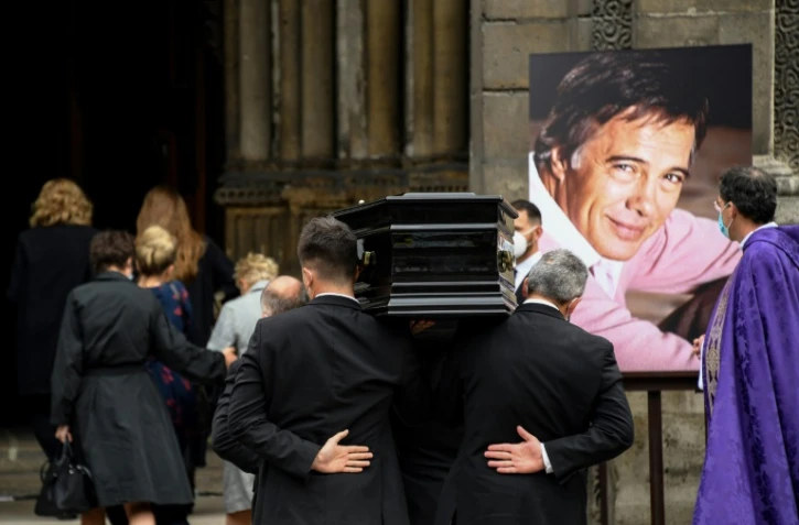 Funérailles de Guy Bedos à l'église Saint-Germain-des-Prés à Paris, le 4juin 2020