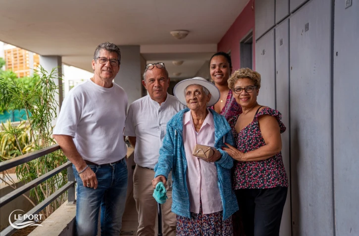 Le Port : 101 ans pour Julianne Elysemée Ablancourt