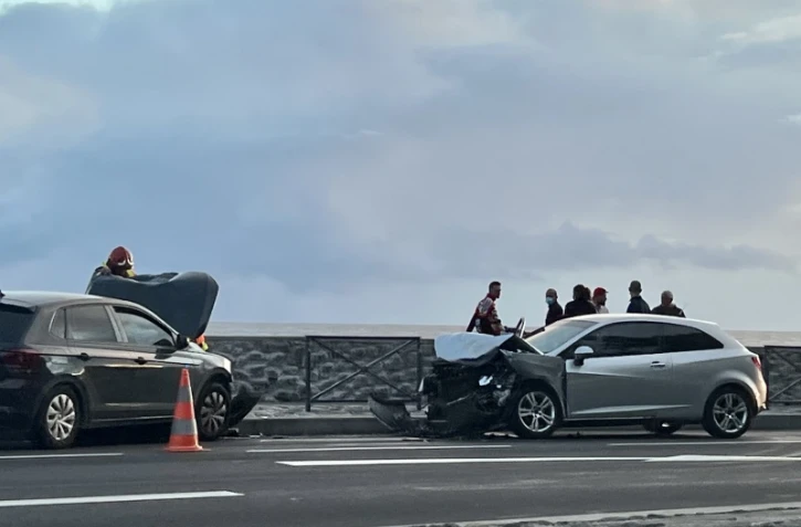 accident deux voitures sur le barachois 