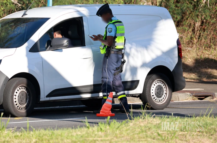 controle routier à gillot