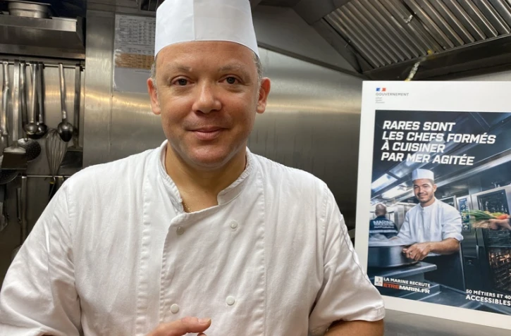 Marine Nationale : un Réunionnais aux commandes des cuisines du Floréal