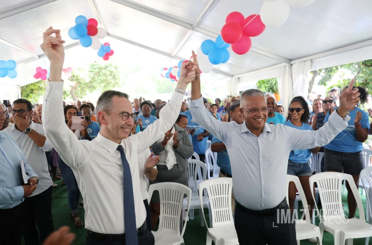 visite de Bruno Retailleau avec Cyrille Melchior 