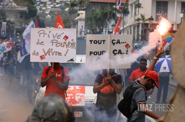 Saint-Denis - Manifestation contre la réforme des retraites