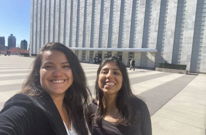 Deux Réunionnaises au siège de l'ONU à New-York