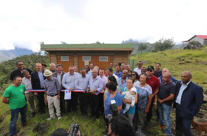 inauguration de la station photovoltaïque de Marla