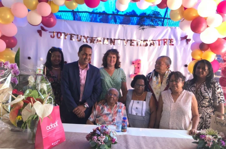 Saint-Leu : Joséphine Irsapoullé fête ses 101 ans