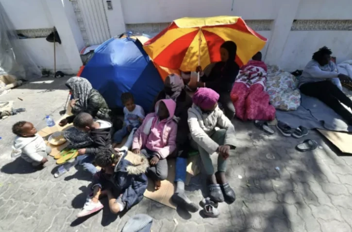 À Tunis, l'errance d'une centaine de demandeurs d'asile et réfugiés
