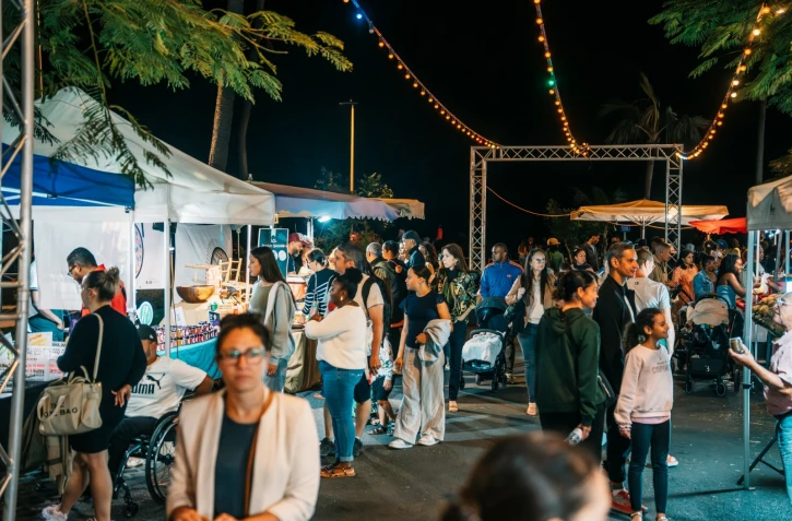 6e édition du Marché de nuit à Saint-Denis 