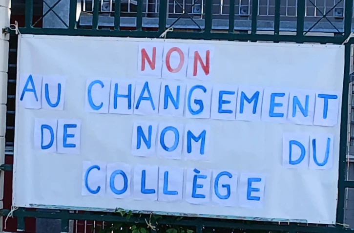 Saint-Gilles : des parents d'élèves du collège Les Aigrettes remontés face au possible changement de nom de l'établissement