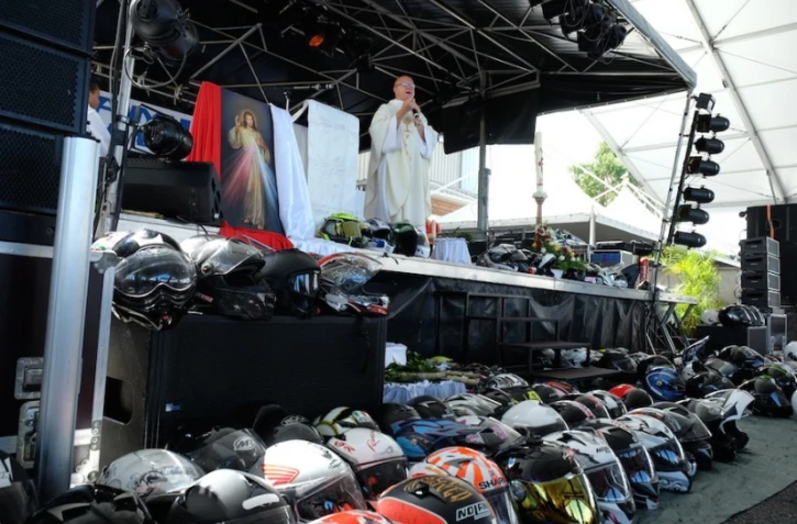 Messe des motards 2015