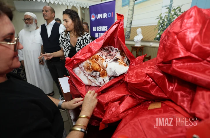 don de couvertures CCAS saint-denis