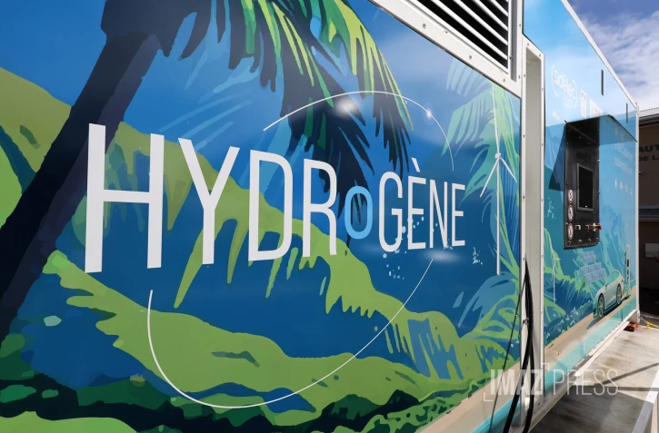 premier vehicule à hydrogene au Sidelec 